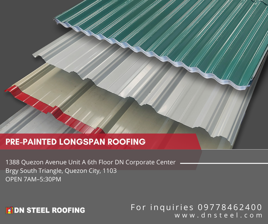 DN Steel offers a variety of roof profiles every Client can choose from. They come in different thicknesses and colors which may be feasible for their roofing requirement.