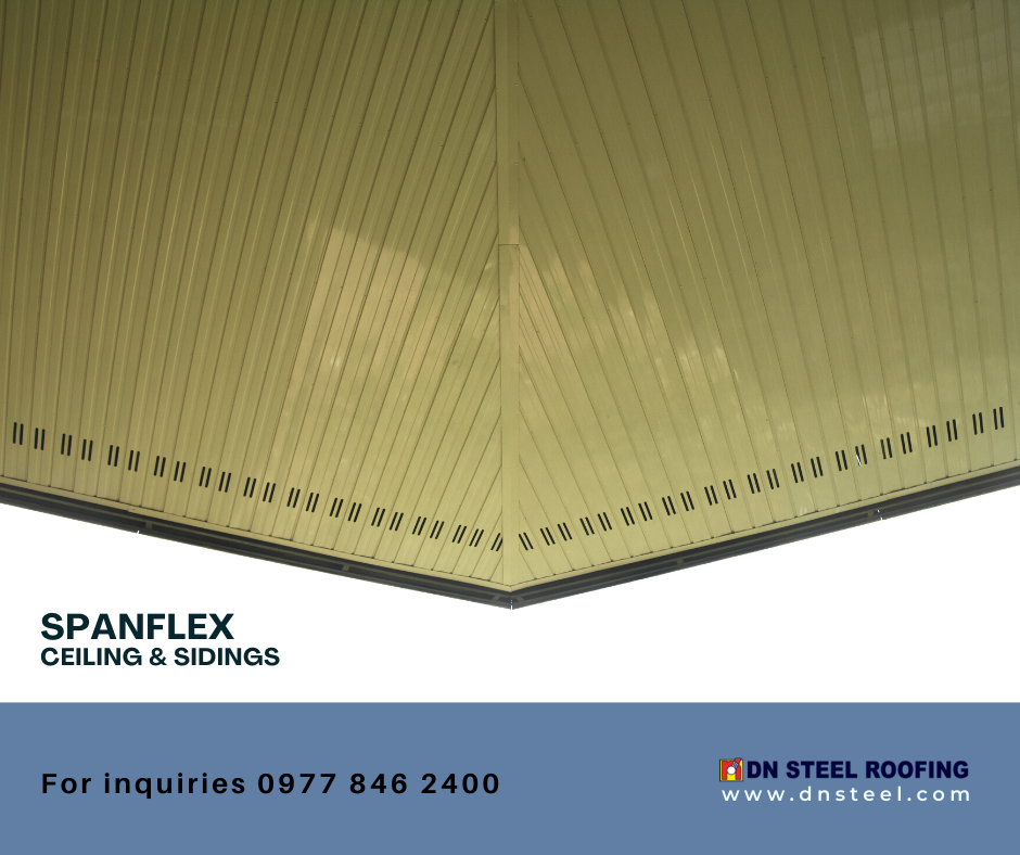 St. Augustine Church located at Tanauan City Batangas is one of the finished project of DN Steel using Spanflex. DN Steel’s pre-painted metal ceiling are best and commonly used in exterior eaves and sidings.