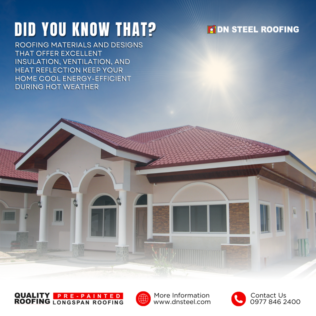 When selecting a roof this summer, consider factors such as your climate, the orientation of your home, and the architectural style of your house. Additionally, consult with roofing professionals to determine the most suitable option for your specific needs and preferences. To know more about our products and services, give us a call at 0977 846 2400.